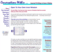 Tablet Screenshot of journal-writing.com